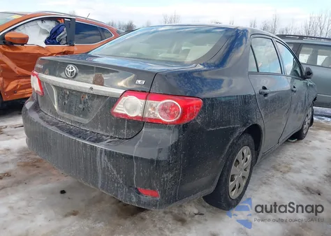 2011 Toyota Corolla Le z USA, uszkodzony, nr VIN JTDBU4EE9BJ097396